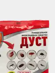 Универсальное инсектицидное средство "Дуст Бдительный страж" от тараканов, 100 г