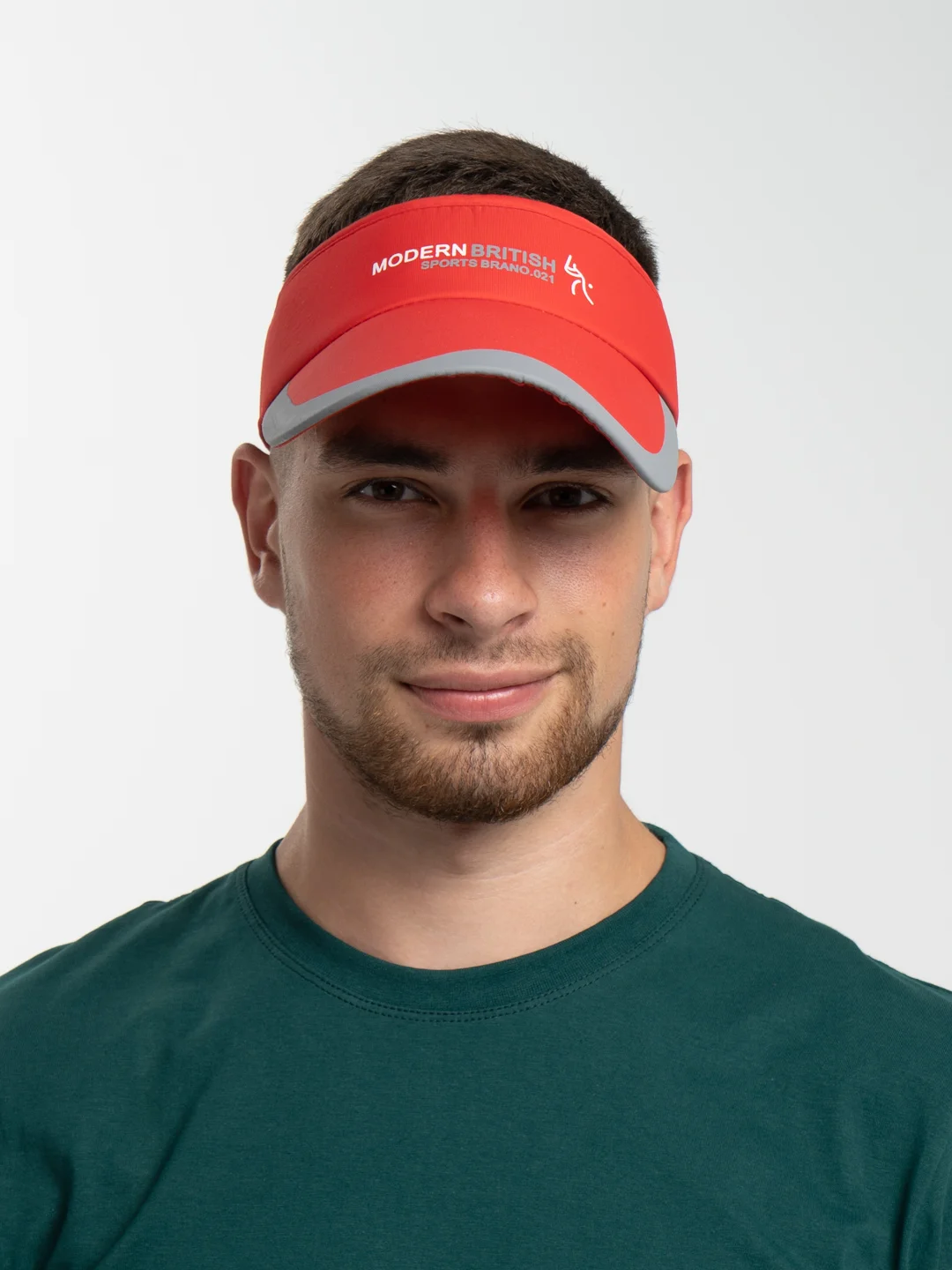 Красный козырек для защиты от солнца Sports Brano