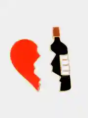 Алый металлические значки, 63 вида