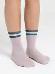 Сиреневый носки женские