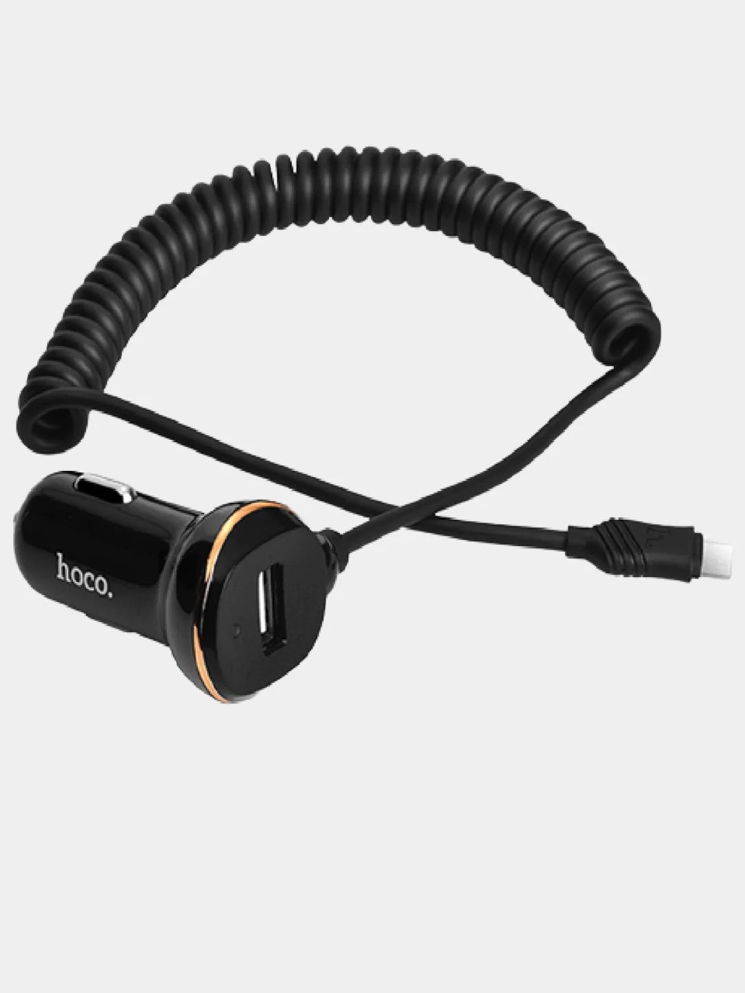 Автомобильное зарядное устройство Hoco Z14, для micro-USB