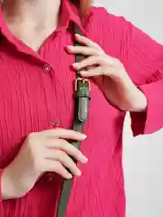 Зеленый сумка женская через плечо