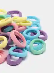Фиолетовый набор резинок