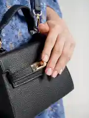 Черный сумка женская кросс-боди