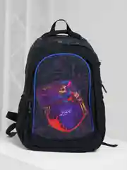 Черный школьный рюкзак для девочки