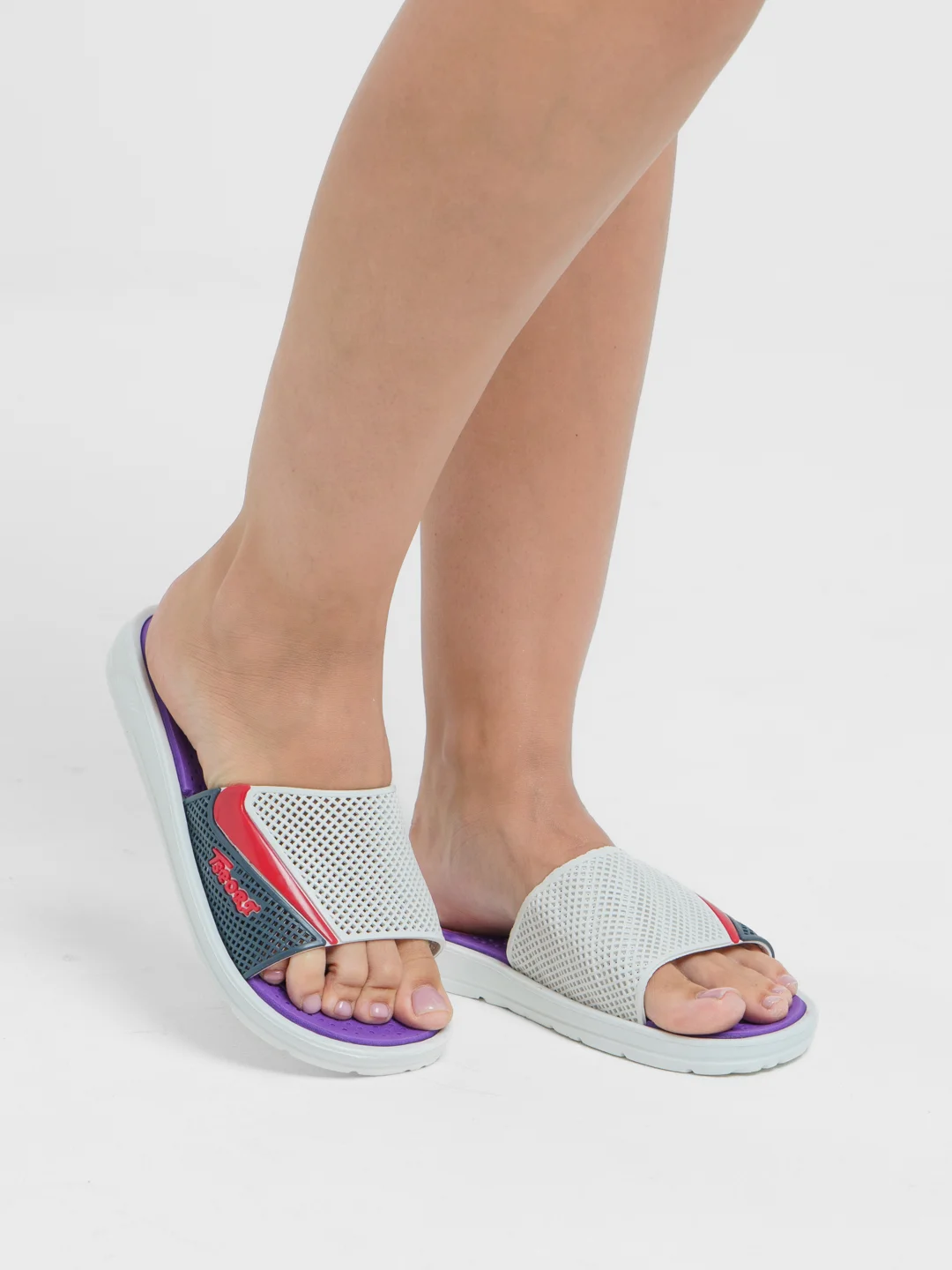 Фиолетовый шлепанцы женские, размеры 36-40