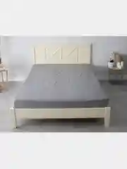 Серый меланж комплект постельного белья Cotton Nights Sweet Dreams, хлопок