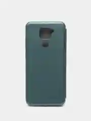 Зеленый чехол-книжка XIAOMI 10TPro, 11Pro, Note 10 Lite,Redmi 9, 9A, 9T/PocoM3, Note 10, Note 9T