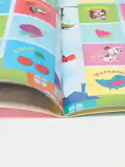 Золотистый хаки книга с наклейками большая активити. Раскрска/игры/лабиринты/прописи 235х330мм. Проф-Пресс