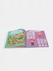 Аметистовый книга с наклейками большая активити. Раскрска/игры/лабиринты/прописи 235х330мм. Проф-Пресс