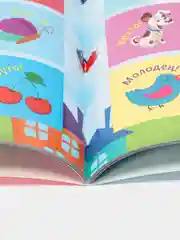 Аметистовый книга с наклейками большая активити. Раскрска/игры/лабиринты/прописи 235х330мм. Проф-Пресс