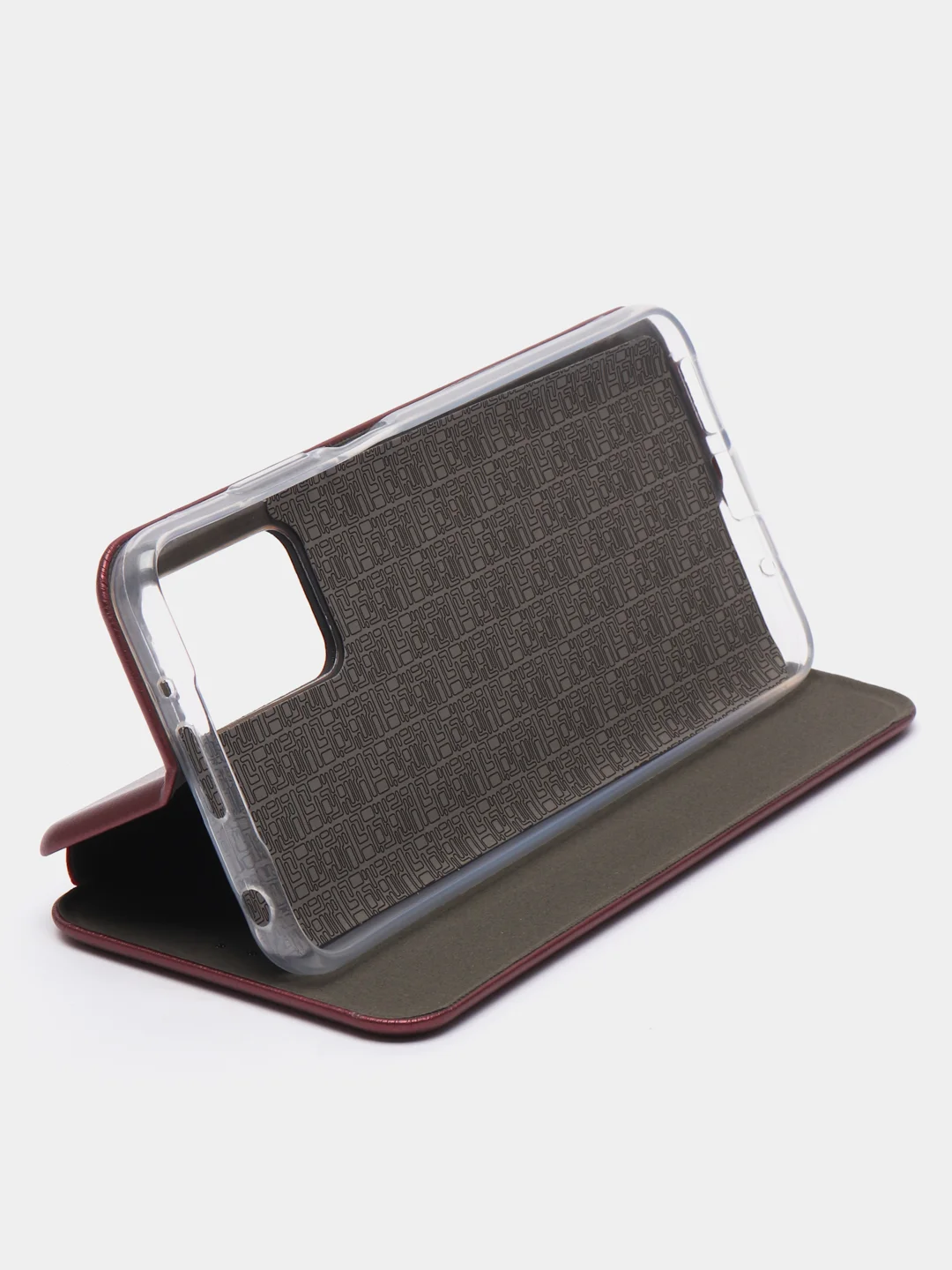 Бордовый чехол-книжка XIAOMI POCO M3, POCO X3, 11T, 12/12X, Redmi 10, Note 10Pro, 10T, 11/11S, 9Pro