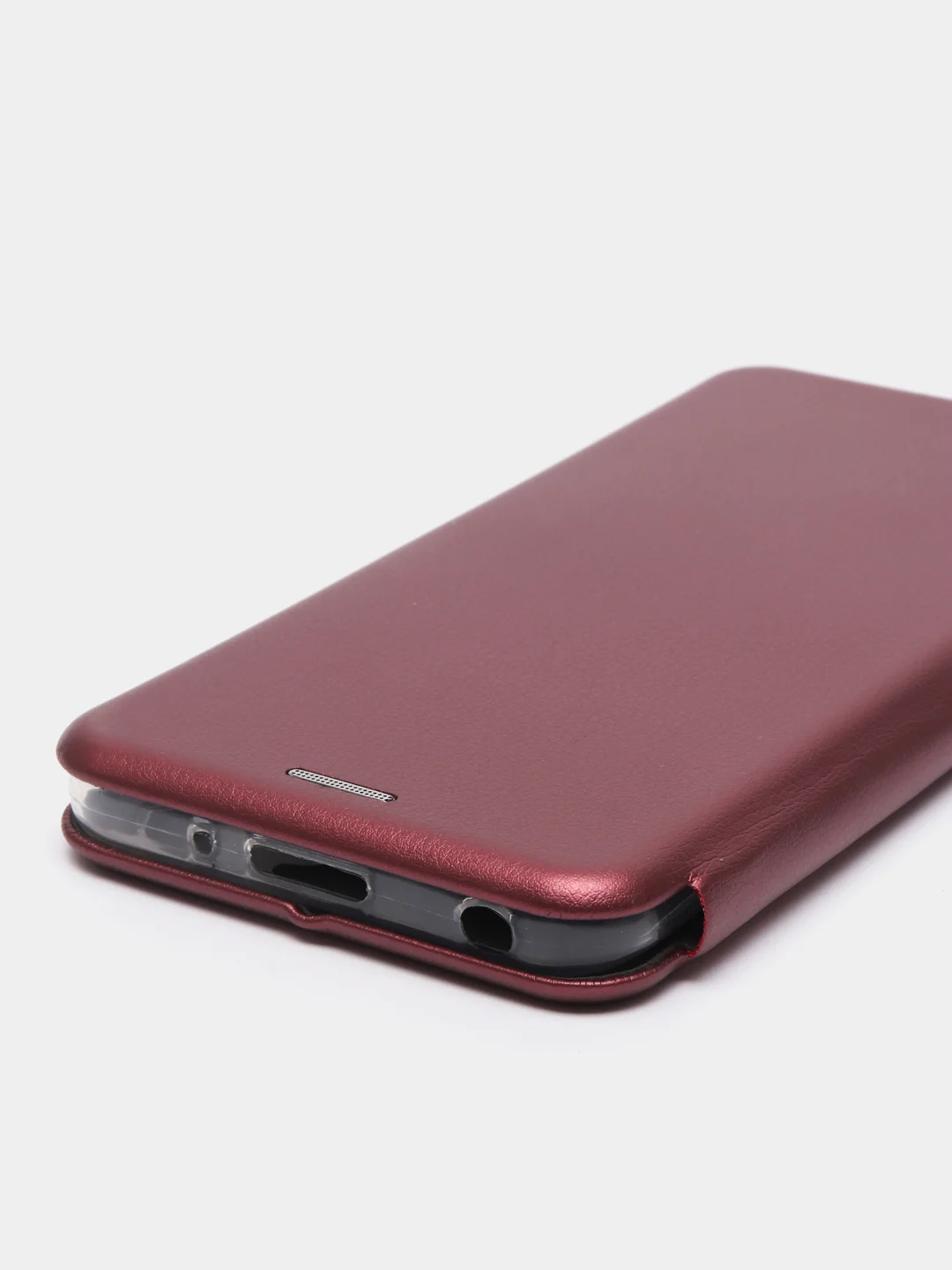 Бордовый чехол-книжка XIAOMI POCO M3, POCO X3, 11T, 12/12X, Redmi 10, Note 10Pro, 10T, 11/11S, 9Pro