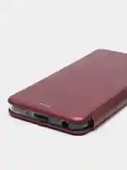 Бордовый чехол-книжка XIAOMI POCO M3, POCO X3, 11T, 12/12X, Redmi 10, Note 10Pro, 10T, 11/11S, 9Pro