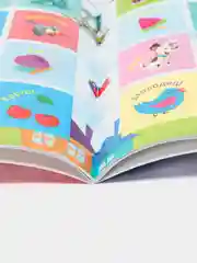 Бордовый книга с наклейками большая активити. Раскрска/игры/лабиринты/прописи 235х330мм. Проф-Пресс