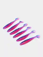 Фуксия приманка мягкая Sawamura OneUp Shad 4 дюйма