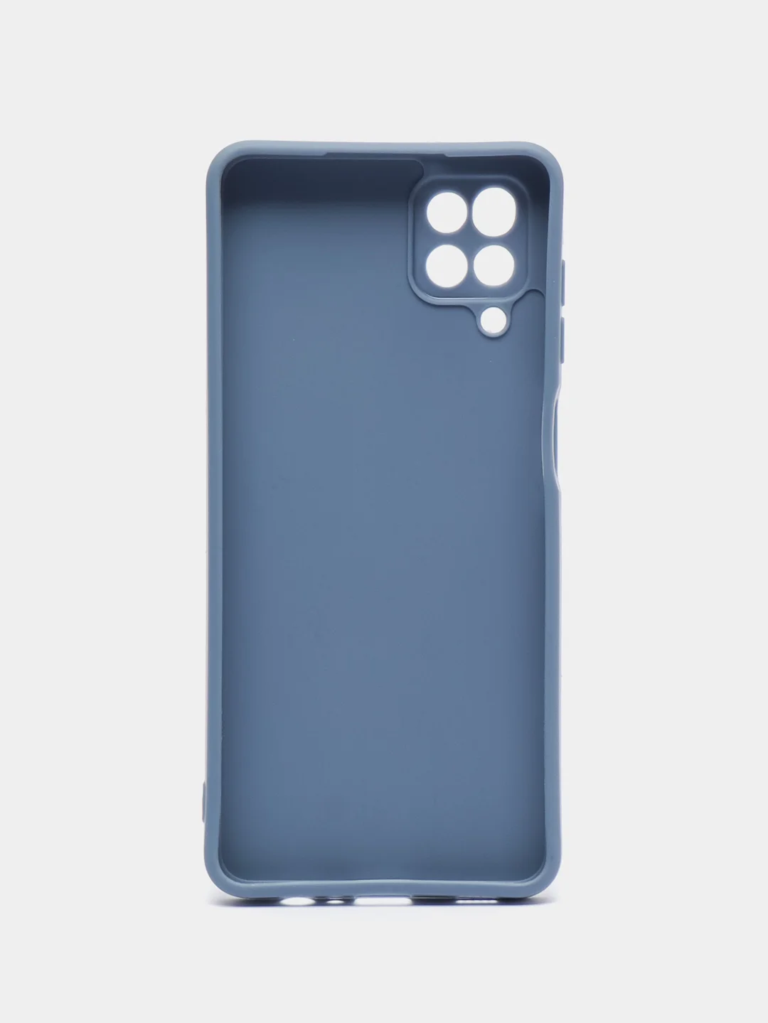 Небесно-голубой чехол для Samsung Galaxy A12 / M12 (Самсунг А12 / М12), силиконовый