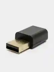 Черный аудио-адаптер Bluetooth, AUX, USB, блютуз для авто