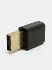 Черный аудио-адаптер Bluetooth, AUX, USB, блютуз для авто