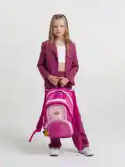 Розовый рюкзак