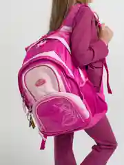 Розовый рюкзак