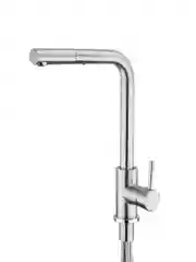 Смеситель для кухни Frap F60899, из нержавеющей стали, с выдвижной лейкой