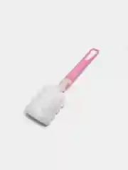 Розовый щетка ершик для мытья посуды и бутылок