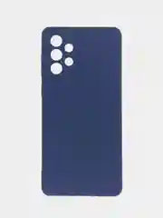 Темно-синий чехол Samsung Galaxy A73, Самсунг Галакси А73 5G, силиконовый, цветной, матовый