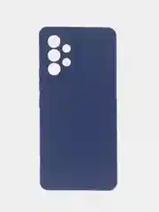 Темно-синий чехол для Samsung Galaxy A53, Самсунг Галакси А53 5G, силиконовый, матовый