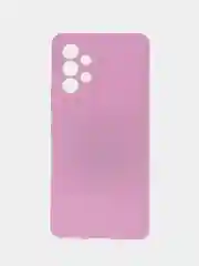 Розовый чехол для Samsung Galaxy A53, Самсунг Галакси А53 5G, силиконовый, матовый