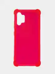 Фуксия чехол на Samsung Galaxy A32 4G, прозрачный, противоударный, плотный, неоновый с оттенком