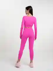 Розовый костюм спортивный женский, бесшовный