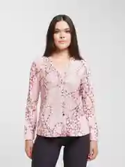 Коралловый блузка женская с коротким рукавом летняя