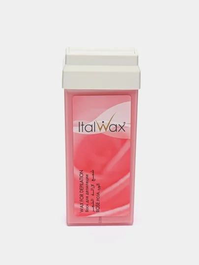 Воск в картридже теплый ItalWax, натуральный, белый шоколад, азулен, алое, клубника