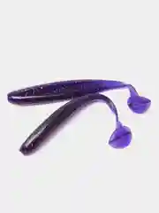 Фиолетовый силиконовая приманка ChebLures Easy Shiner (10 см) 2 шт