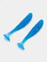 Синий силиконовая приманка ChebLures Easy Shiner, 7 см, 2 штуки