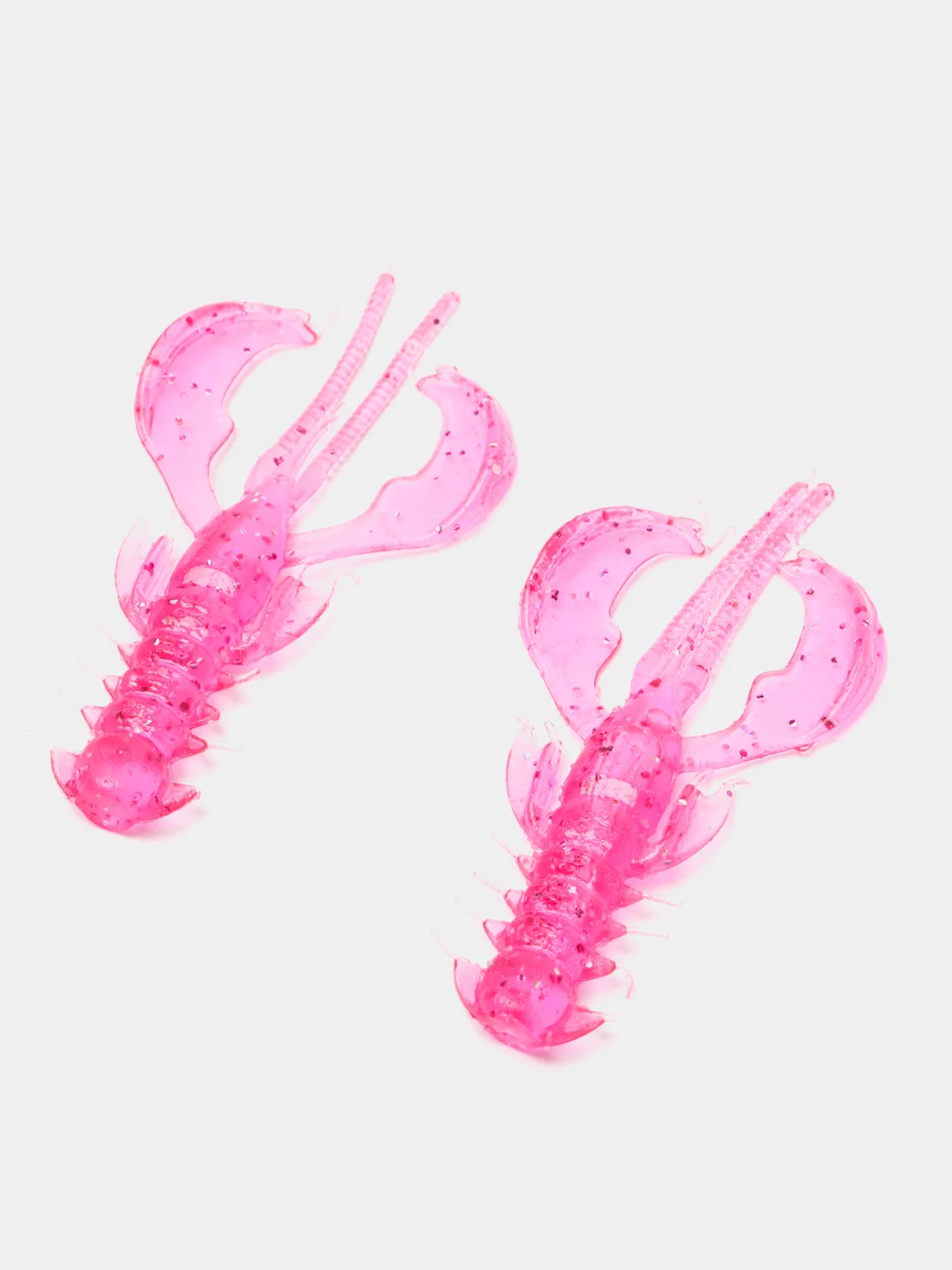 Розовый силиконовая приманка ChebLures рак Nimble, 6,4 см, 2 штуки