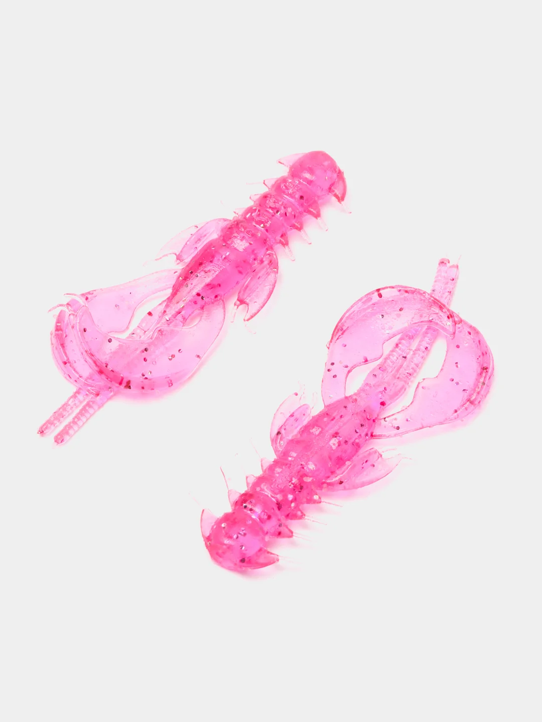 Розовый силиконовая приманка ChebLures рак Nimble, 6,4 см, 2 штуки
