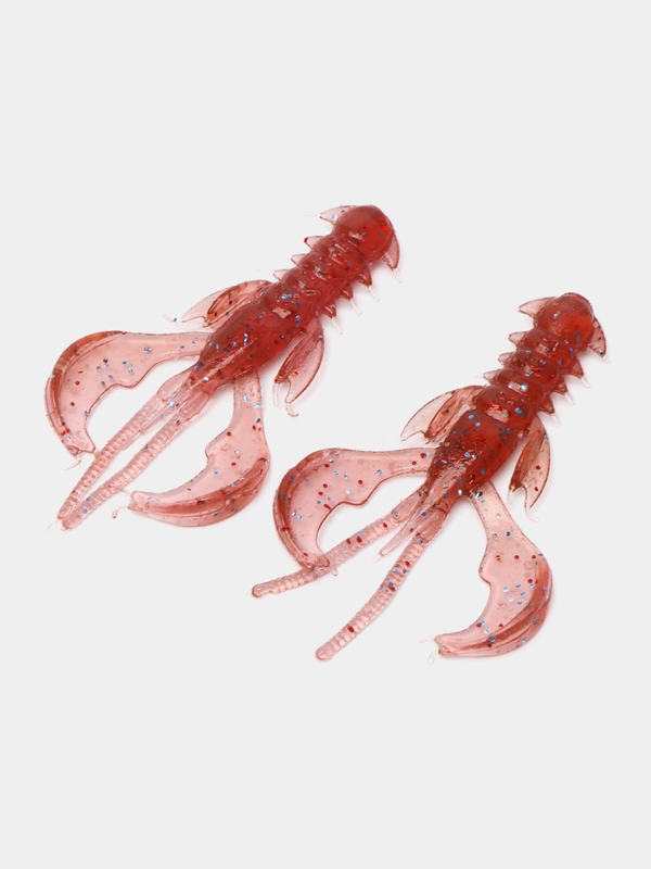 Силиконовая приманка ChebLures рак Nimble, 6,4 см, 2 штуки
