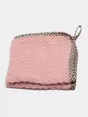 Розовый тряпка салфетки из микрофибры, впитывающая