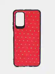 Красный чехол Xiaomi Poco M3 / Redmi 9T, Сяоми Поко М3, Редми 9Т силиконовый под кожу, со стразами