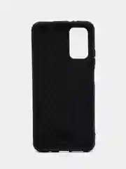 Сиреневый чехол Xiaomi Poco M3 / Redmi 9T, Сяоми Поко М3, Редми 9Т силиконовый под кожу, со стразами