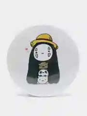 Серый меланж значки Hello Kitty, Kuromi, Little Twin Stars, Badtz-Maru и другие