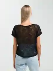 Топ летний, прозрачный, повседневный