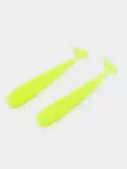 Желтый силиконовая приманка ChebLures Swing Impact, 5 см, 2 штуки