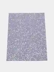 Фиолетовый кожзам с крупными блестками 30*20см