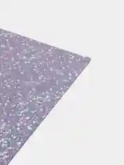 Фиолетовый кожзам с крупными блестками 30*20см