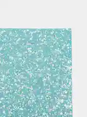 Белый кожзам с крупными блестками 30*20см