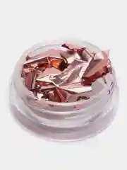 Коралловый меланж поталь для маникюра
