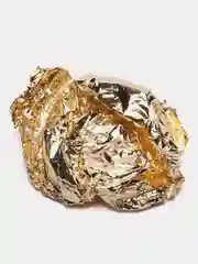 Желтый поталь для маникюра
